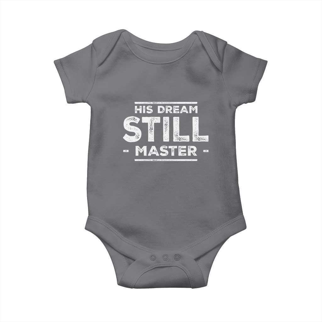 Martin Luther King Jr Baby Onesie His Dream Still Matters MLK Day Black History Month Human Rights - African Pride