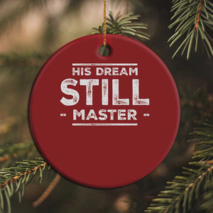 Martin Luther King Jr Christmas Ornament His Dream Still Matters MLK Day Black History Month Human Rights - African Pride