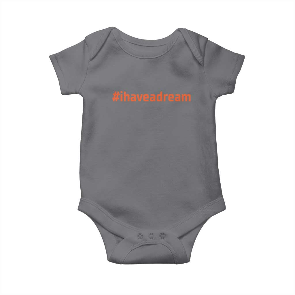 Martin Luther King Jr Baby Onesie I Have A Dream MLK Day Black History Month - African Pride