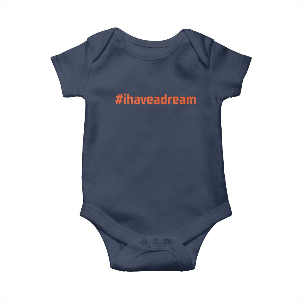 Martin Luther King Jr Baby Onesie I Have A Dream MLK Day Black History Month - African Pride
