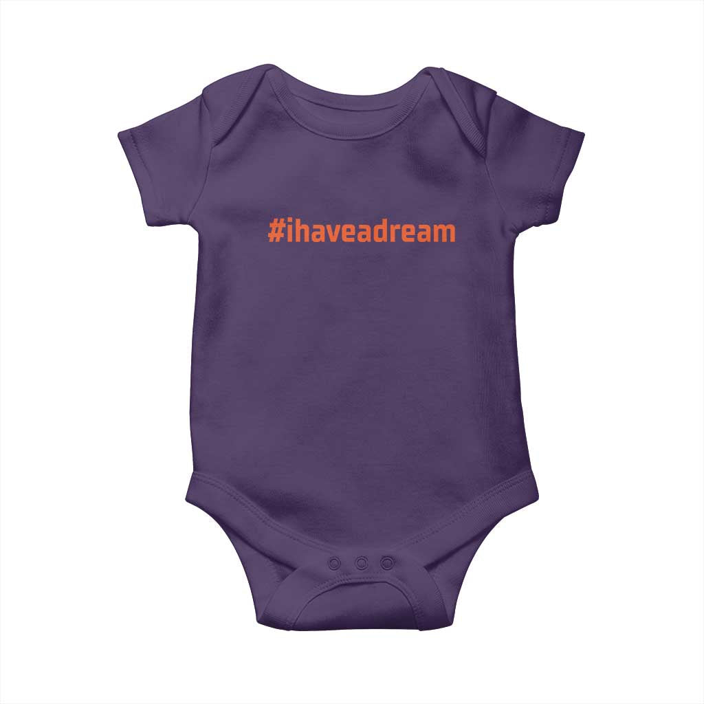 Martin Luther King Jr Baby Onesie I Have A Dream MLK Day Black History Month - African Pride
