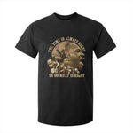 Martin Luther King T Shirt For Kid The Time Is Always Right To Do What Is Right Retro