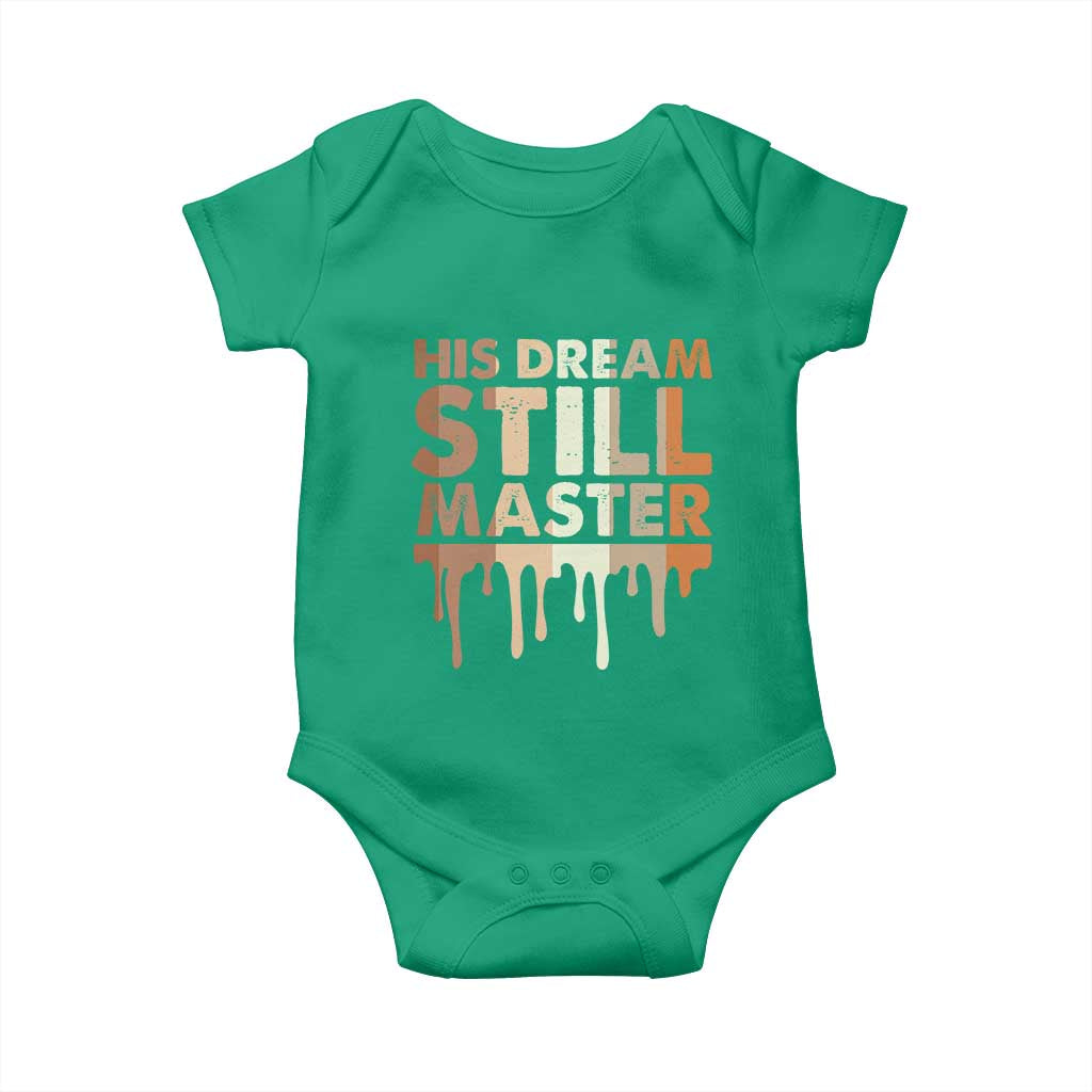 Martin Luther King Jr Baby Onesie His Dream Still Matters Black History Month MLK Day - African Pride