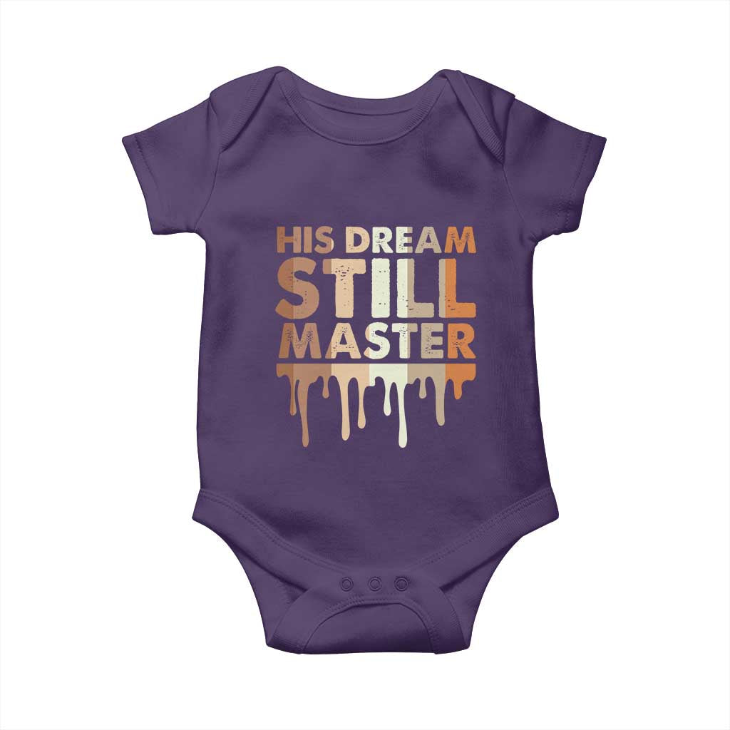 Martin Luther King Jr Baby Onesie His Dream Still Matters Black History Month MLK Day - African Pride