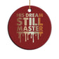 Martin Luther King Jr Christmas Ornament His Dream Still Matters Black History Month MLK Day - African Pride