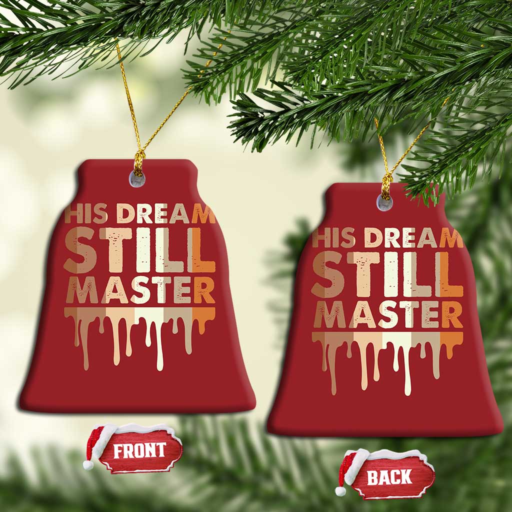 Martin Luther King Jr Christmas Ornament His Dream Still Matters Black History Month MLK Day - African Pride
