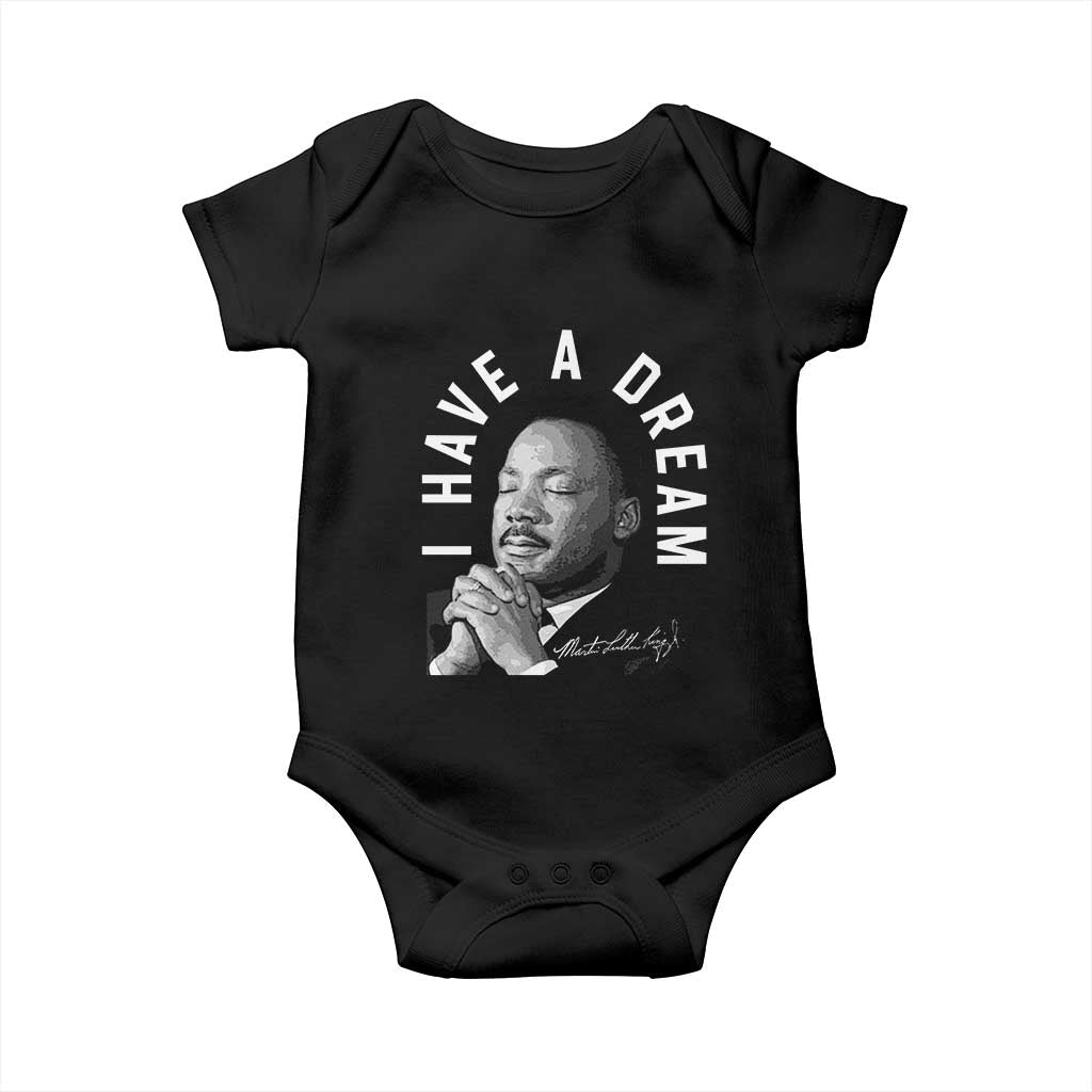 Martin Luther King Jr Baby Onesie I Have A Dream Black History Month MLK Day - African Pride