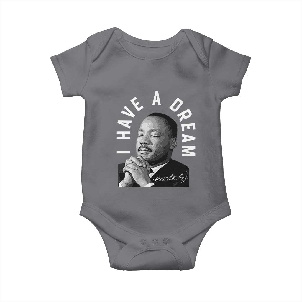 Martin Luther King Jr Baby Onesie I Have A Dream Black History Month MLK Day - African Pride