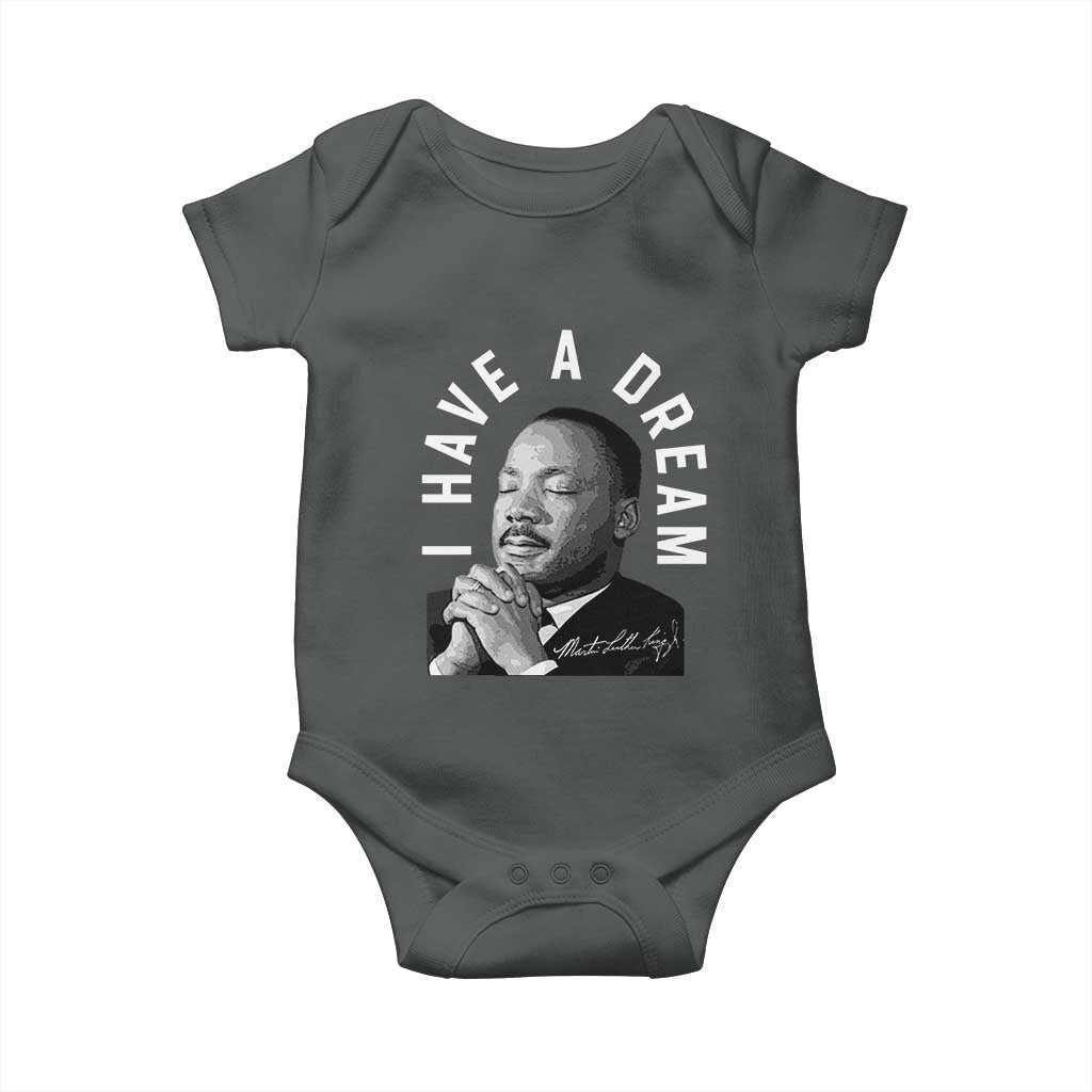 Martin Luther King Jr Baby Onesie I Have A Dream Black History Month MLK Day - African Pride