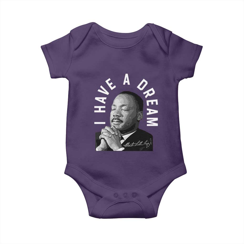Martin Luther King Jr Baby Onesie I Have A Dream Black History Month MLK Day - African Pride