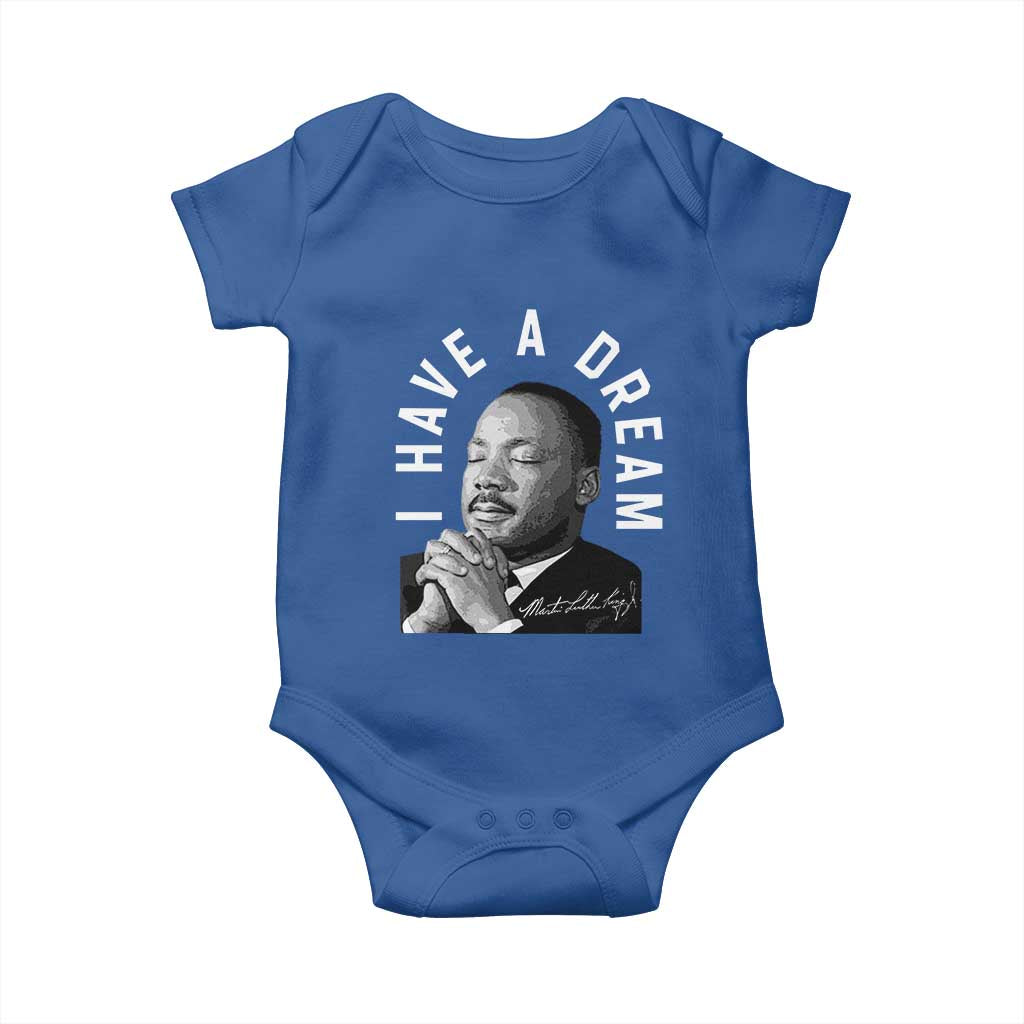 Martin Luther King Jr Baby Onesie I Have A Dream Black History Month MLK Day - African Pride