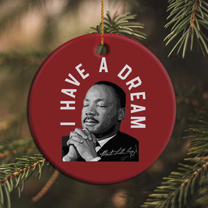 Martin Luther King Jr Christmas Ornament I Have A Dream Black History Month MLK Day - African Pride