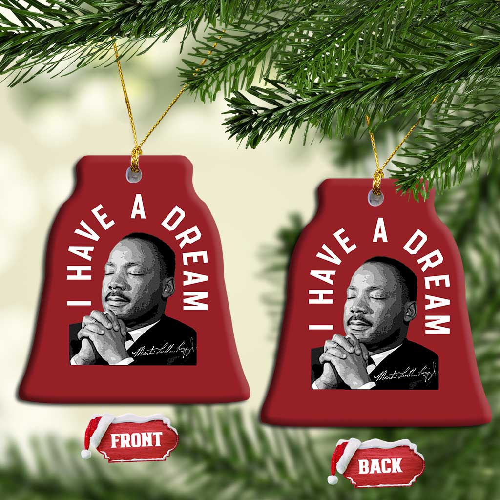 Martin Luther King Jr Christmas Ornament I Have A Dream Black History Month MLK Day - African Pride