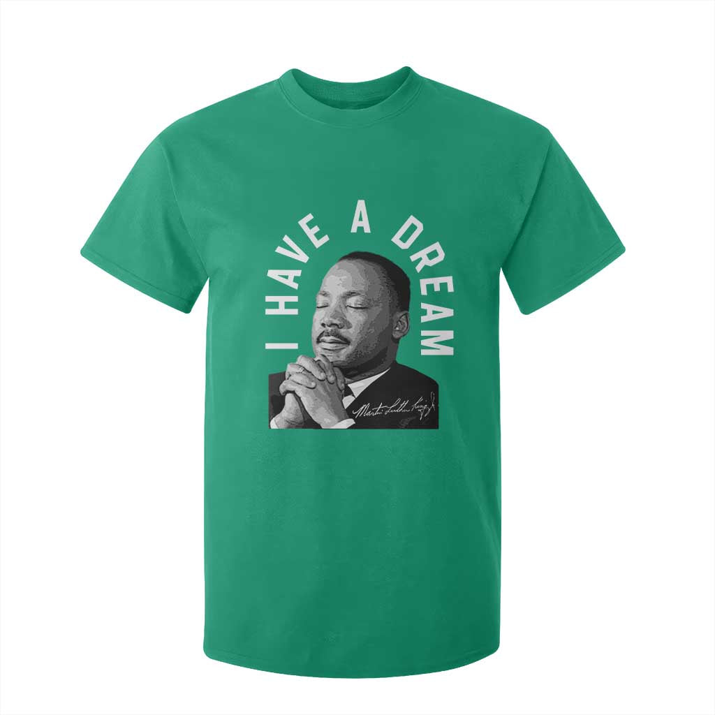 Martin Luther King Jr T Shirt For Kid I Have A Dream Black History Month MLK Day - African Pride