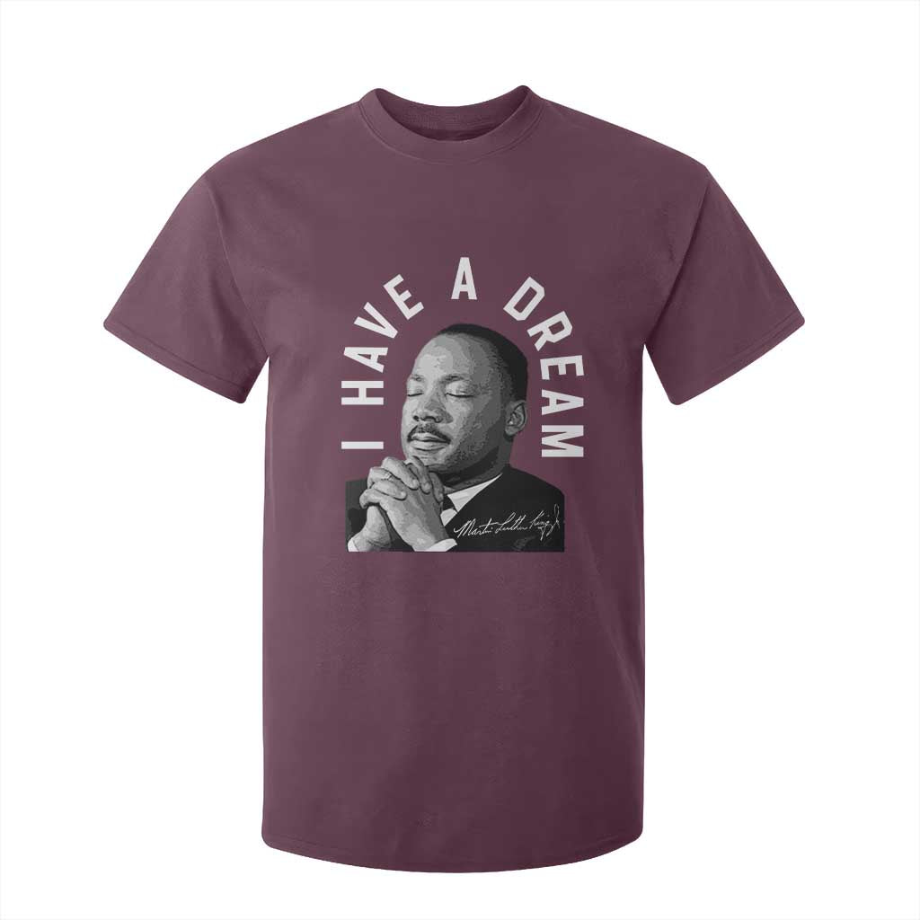 Martin Luther King Jr T Shirt For Kid I Have A Dream Black History Month MLK Day - African Pride
