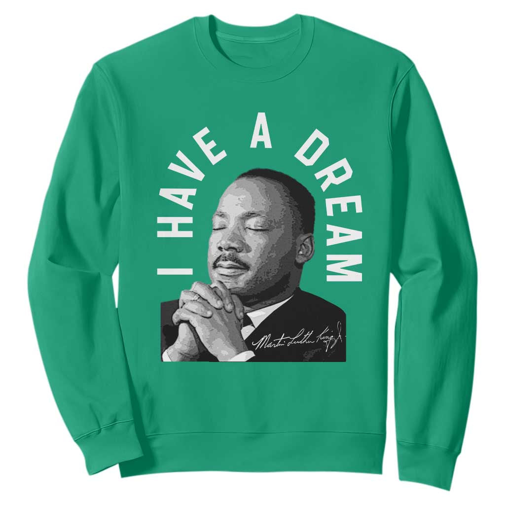 Martin Luther King Jr Sweatshirt I Have A Dream Black History Month MLK Day - African Pride
