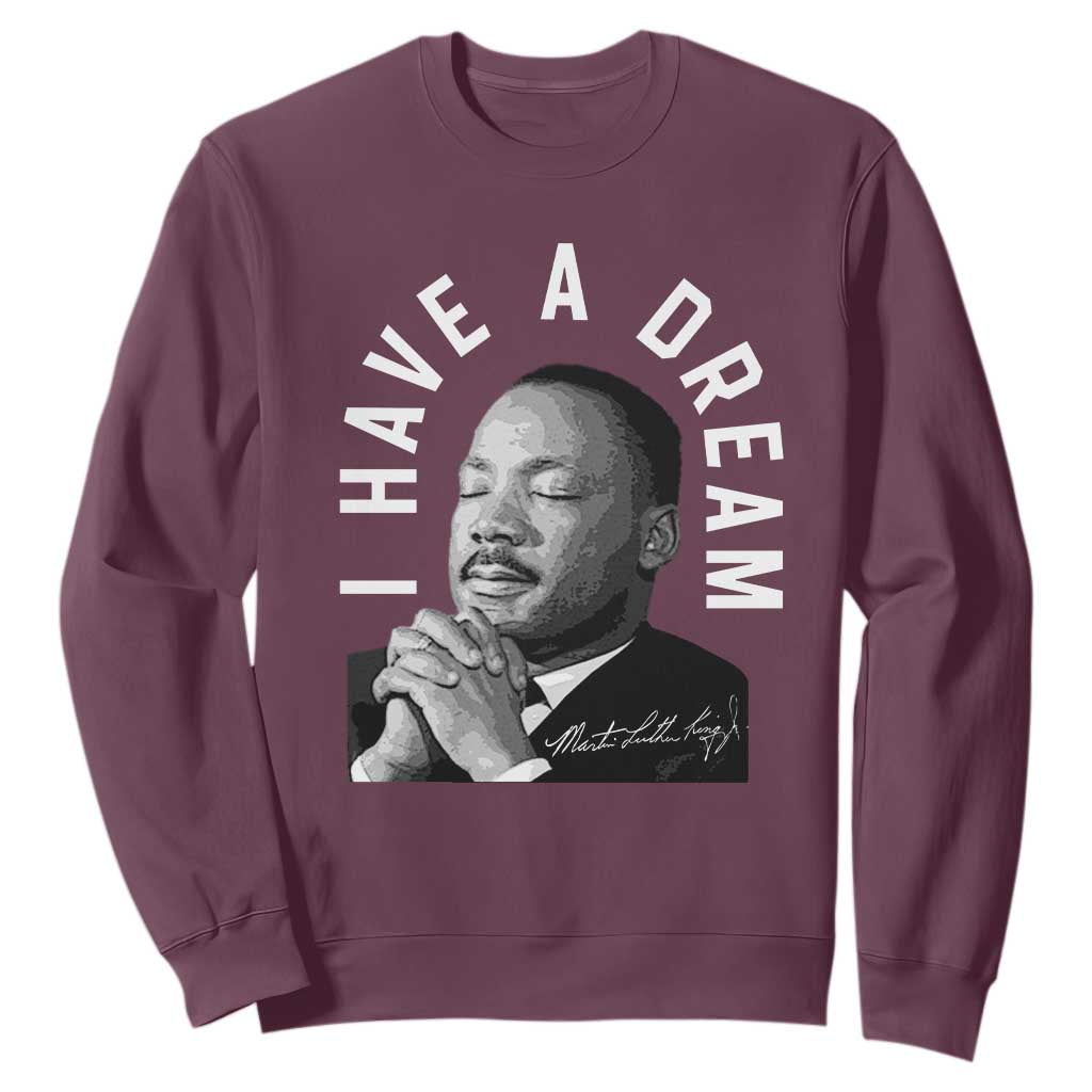 Martin Luther King Jr Sweatshirt I Have A Dream Black History Month MLK Day - African Pride