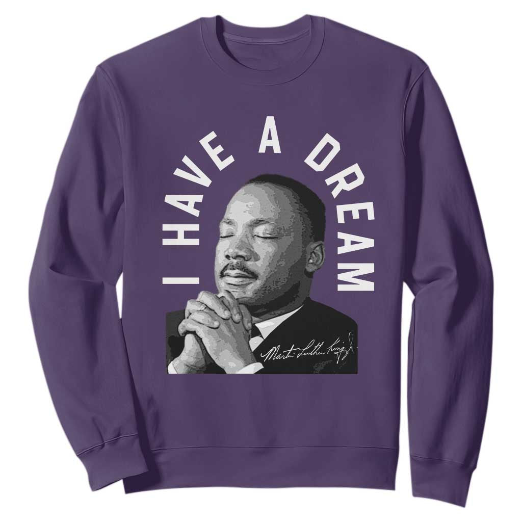 Martin Luther King Jr Sweatshirt I Have A Dream Black History Month MLK Day - African Pride