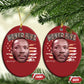 Martin Luther King Jr. Christmas Ornament MLK Day Black History Month American Flag - African Pride