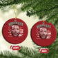 Martin Luther King Jr. Christmas Ornament MLK Day Black History Month American Flag - African Pride