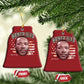 Martin Luther King Jr. Christmas Ornament MLK Day Black History Month American Flag - African Pride