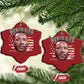 Martin Luther King Jr. Christmas Ornament MLK Day Black History Month American Flag - African Pride
