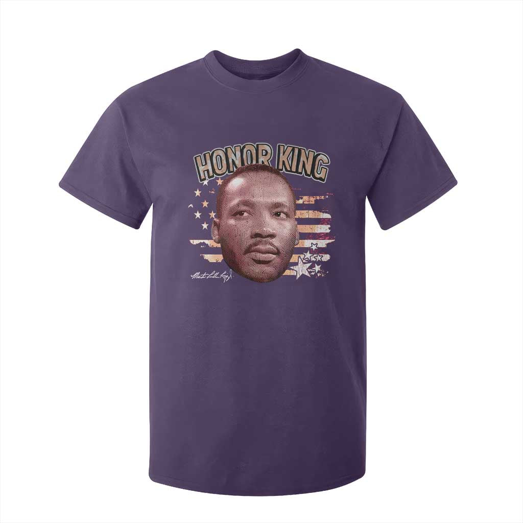 Martin Luther King Jr. T Shirt For Kid MLK Day Black History Month American Flag - African Pride
