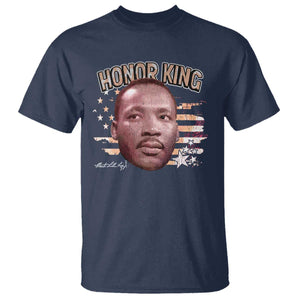 Martin Luther King Jr. T Shirt MLK Day Black History Month American Flag - African Pride