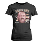 Martin Luther King Jr. T Shirt For Women MLK Day Black History Month American Flag - African Pride