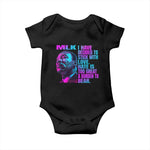 Martin Luther King Jr Baby Onesie I Have Decided To Stick With Love MLK Day - African Pride