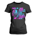 Martin Luther King Jr T Shirt For Women I Have Decided To Stick With Love MLK Day - African Pride