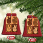 Peace Sign Equality for All Christmas Ornament Peace Out V Fingers Hand Equal Rights - African Pride