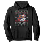 Funny Christmas Hoodie Funy Dirty I Saw Diddy Kissing Santa Claus Ugly Xmas Sweater - African Pride