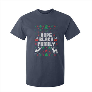 African American Family Christmas T Shirt For Kid Dope Black Family Matching Ugly Christmas - African Pride