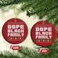 African American Family Christmas Christmas Ornament Dope Black Family Matching Ugly Xmas - African Pride