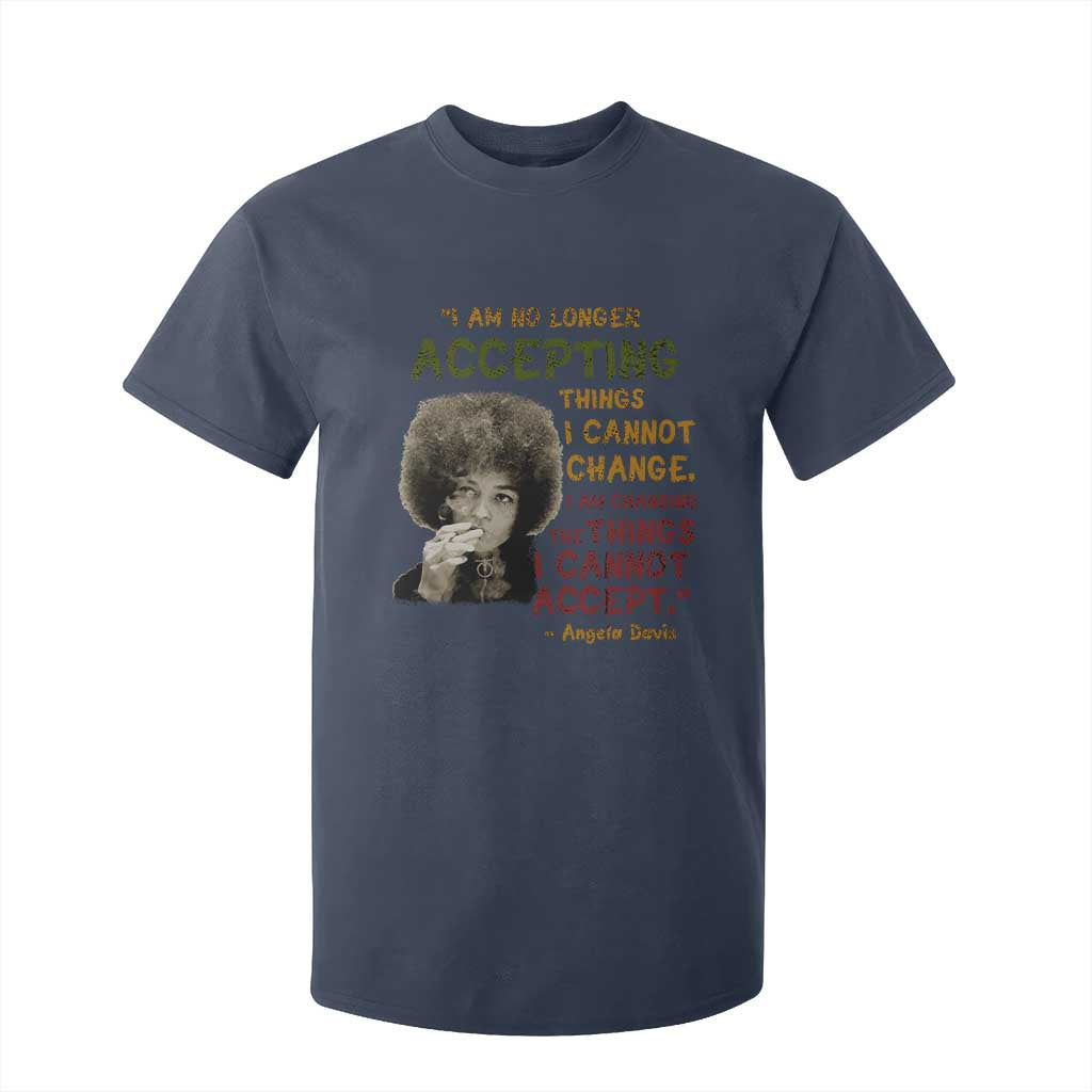 Black History Month Angela Davis T Shirt For Kid Black Panther Party Feminist Human Rights Inspirational Quote - African Pride