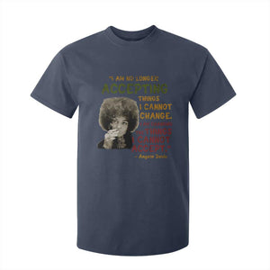 Black History Month Angela Davis T Shirt For Kid Black Panther Party Feminist Human Rights Inspirational Quote - African Pride