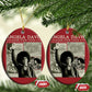 Black History Month Angela Davis Christmas Ornament Raise Your Voice Feminist Human Rights - African Pride
