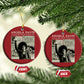Black History Month Angela Davis Christmas Ornament Raise Your Voice Feminist Human Rights - African Pride