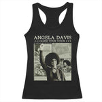 Black History Month Angela Davis Racerback Tank Top Raise Your Voice Feminist Human Rights - African Pride