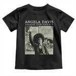 Black History Month Angela Davis Toddler T Shirt Raise Your Voice Feminist Human Rights - African Pride