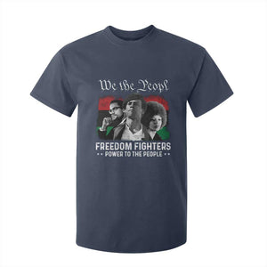 Vintage Black Panther Party T Shirt For Kid Huey P. Newton Malcolm X Angela Davis Black History - African Pride
