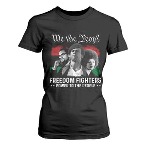 Vintage Black Panther Party T Shirt For Women Huey P. Newton Malcolm X Angela Davis Black History - African Pride
