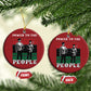 Vintage Black Panthers Party Christmas Ornament Power To The People Self Defense Black History - African Pride