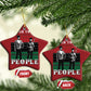 Vintage Black Panthers Party Christmas Ornament Power To The People Self Defense Black History - African Pride