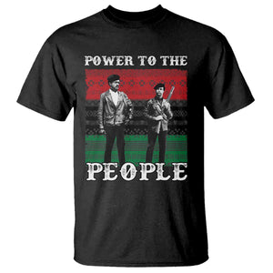 Vintage Black Panthers Party T Shirt Power To The People Self Defense Black History - African Pride