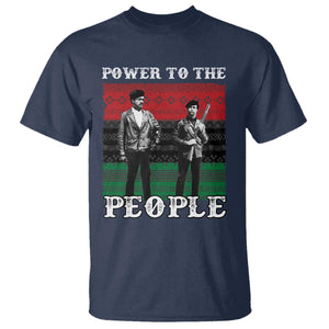 Vintage Black Panthers Party T Shirt Power To The People Self Defense Black History - African Pride