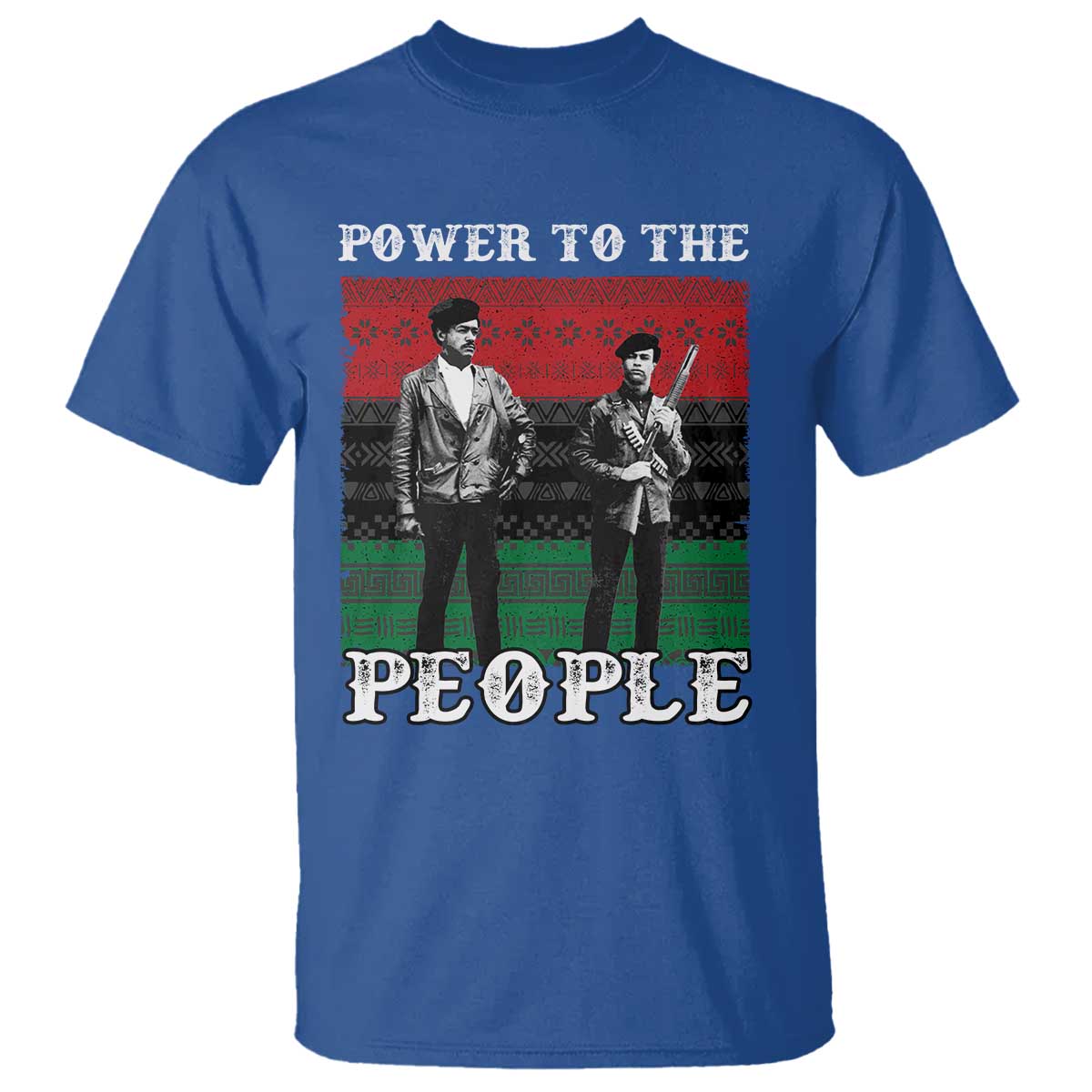 Vintage Black Panthers Party T Shirt Power To The People Self Defense Black History - African Pride