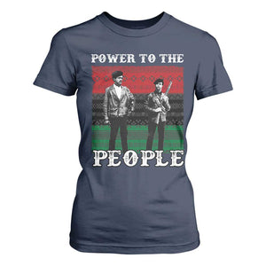 Vintage Black Panthers Party T Shirt For Women Power To The People Self Defense Black History - African Pride