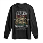 Halem Hellfighters Long Sleeve Shirt African American Black Military History Soldiers WWI WWII - African Pride